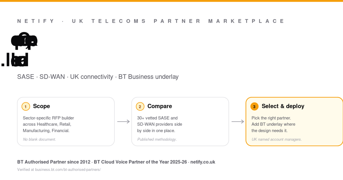 BT SD-WAN and SASE for NHS and Healthcare | Netify